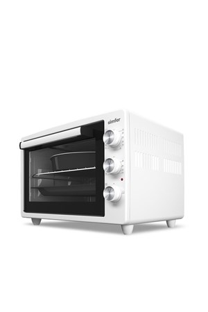 فرن صغير أبيض 34 لتر عرضhomeappliances
