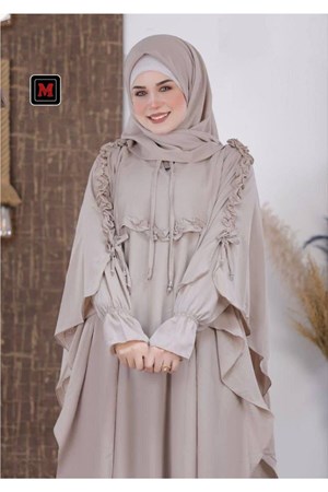 اسدال شرعي (عباية مع الشال) ،قماش ايروبين. (خدمة الدفع عند الباب)