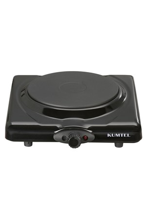 طباخ كهربائي فردي مع ترموستات قابل للتعديل - أسود عرضhomeappliances