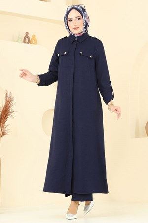 طقم كحلي (خدمة الدفع عند الباب - القياسات المتوفرة 40,42,44,46,48,50,52) الدفع بعد الاستلام