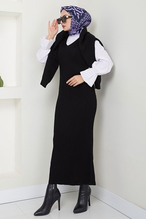 طقم أسود (خدمة الدفع عند الباب - القياسات المتوفرة ستاندرد) الدفع بعد الاستلام