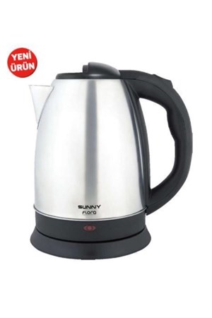 غلاية فلورا استيل 1.7 لتر غلاية استانلس عرضhomeappliances
